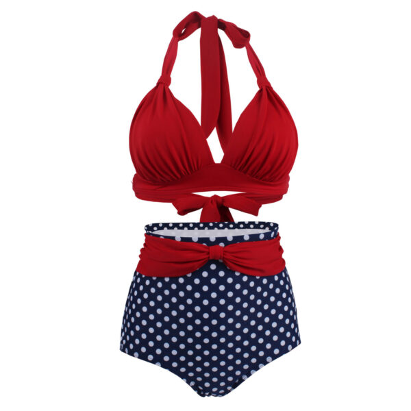 Vintage Inspired Retro Polka Dot Swimsuit