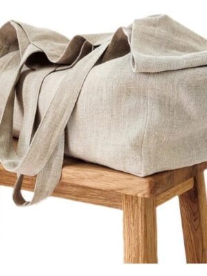 Eco-Friendly Large Beach Bag - Pure Linen